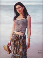 Ostrow at Byron Bay last month: She became a national figure through her sex advice columns and radio show - Photograph by Russell Shakespeare