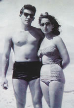 Ostrow's parents, Syd and Lilian