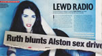 News maker: Ostrow becomes a story herself when her radio show attracts the ire of the former communications minister