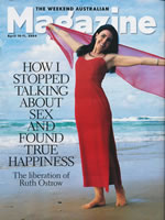 The Weekend Australian Magazine April 10-11, 2004 - Photograph by Russell Shakespeare